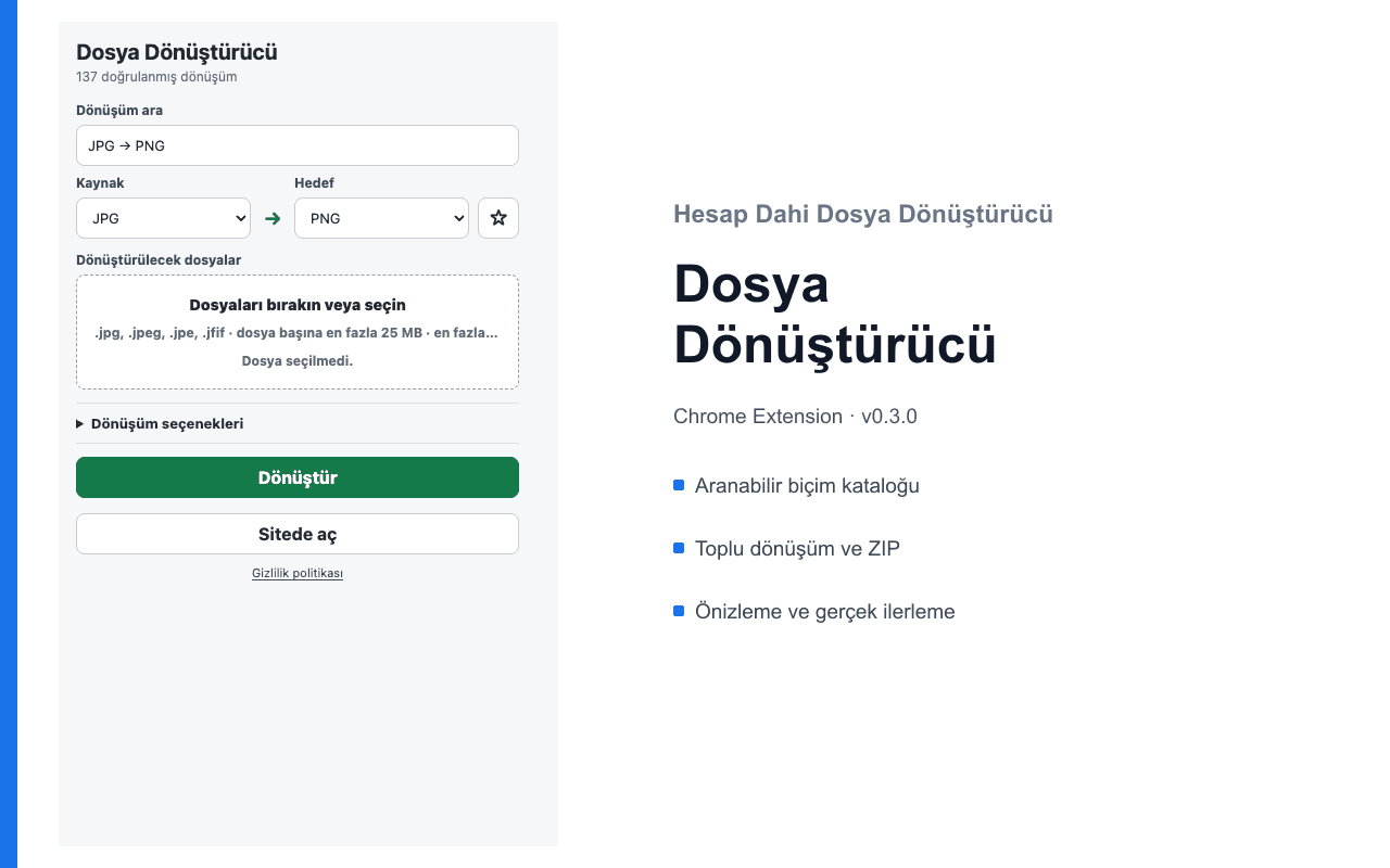 Dosya Dönüştürücü ekran görüntüsü